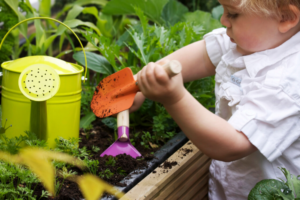 toddlers gardening, outdoor toddler activities