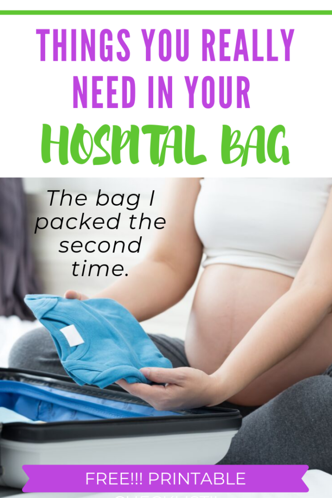 perfect hospital bag
