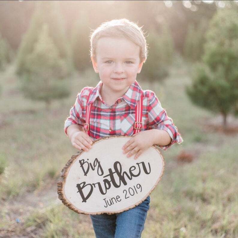 expecting baby announcement
