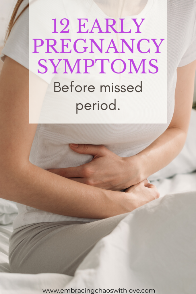 Should You Have Pregnancy Symptoms Before Missed Period