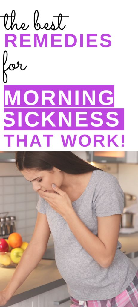 Natural Home Remedies For Morning Sickness | Embracing Chaos With Love