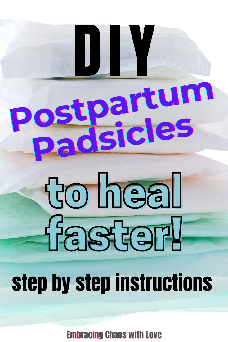 How to Make Padsicles: Easy DIY Padsicles for Postpartum Recovery