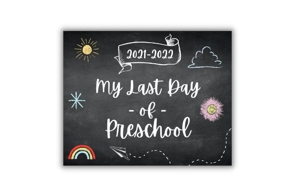 last day of preschool 