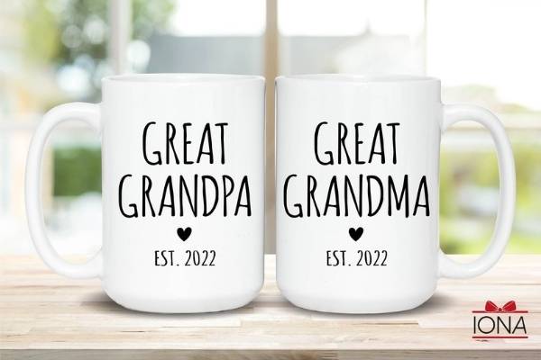 great grandparents established mugs