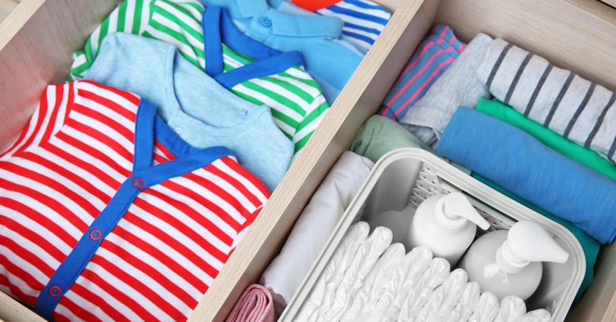 The Best Way to Organize Baby Clothes