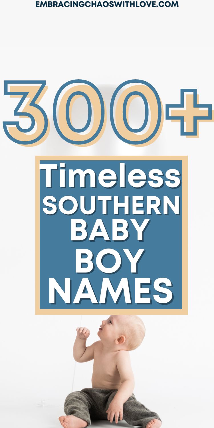 300+ Timeless Southern Boy Names